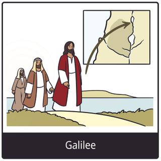 Galilee gospel symbol