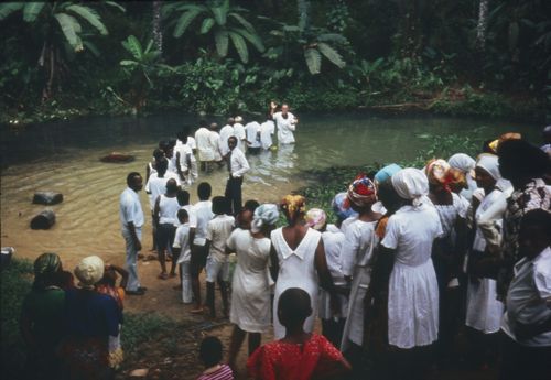 first baptisms in Nigeria