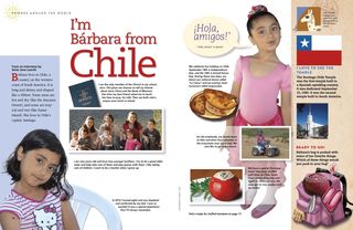 young Chilean girl