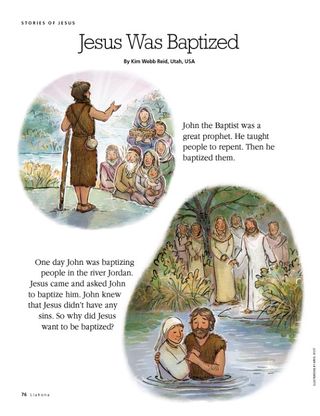 Jesus Was Baptized 1