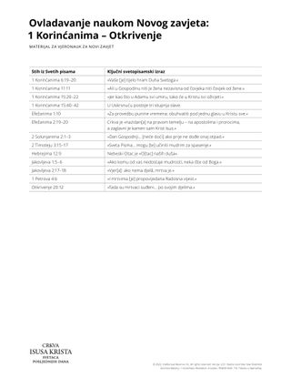 Seminary - New Testament 2023 Translation (handouts/language graphics)