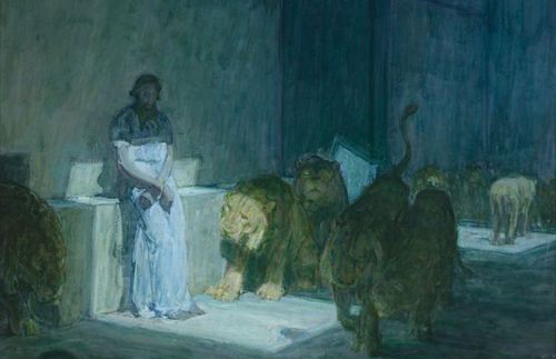 Daniel in the lions’ den