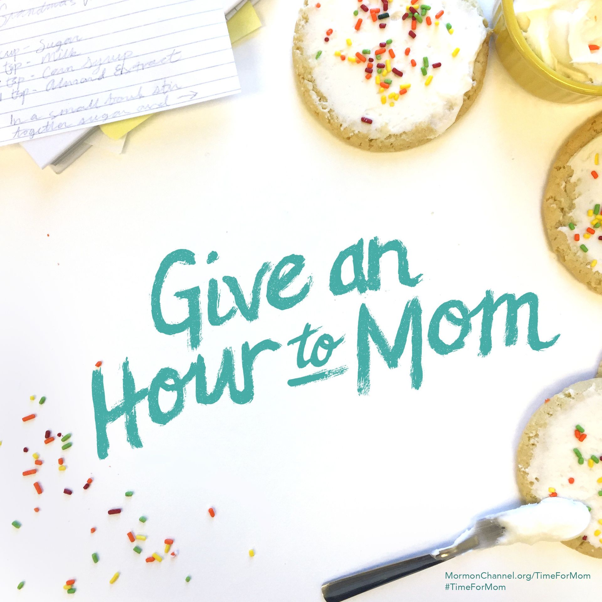 Give an hour to Mom. Find out how to make #TimeForMom here.
