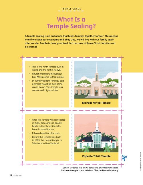 PDF of temple cards