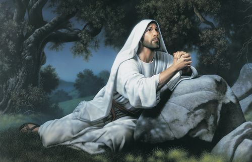 Savior in Gethsemane