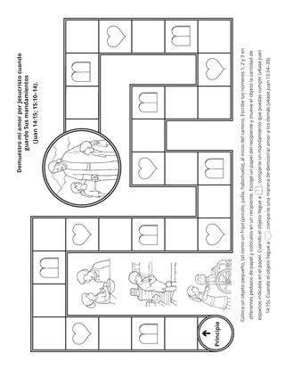 Hoja de actividades: Demuestro mi amor por Jesucristo cuando guardo Sus mandamientos