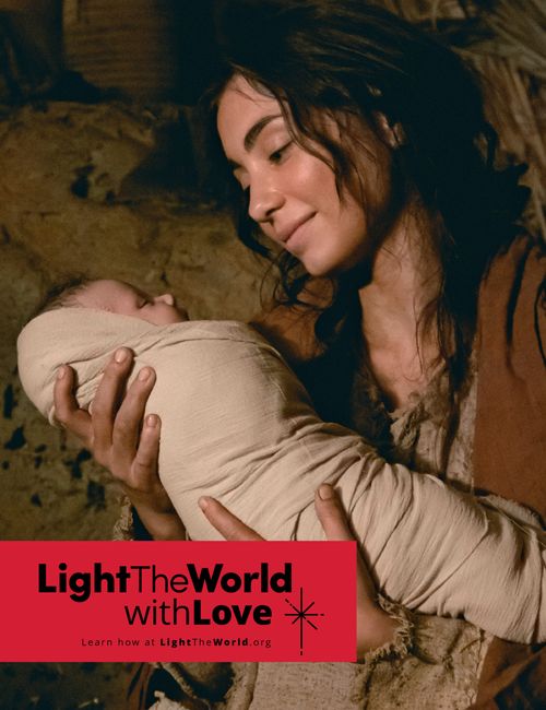 data-poster “Light the World”