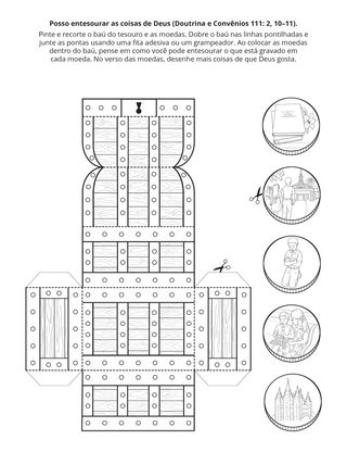 página de atividades: Posso valorizar as coisas do Senhor