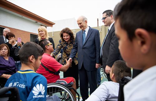 Wheelchair recipients in Argentina