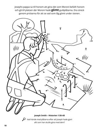 The Gold Plates coloring page