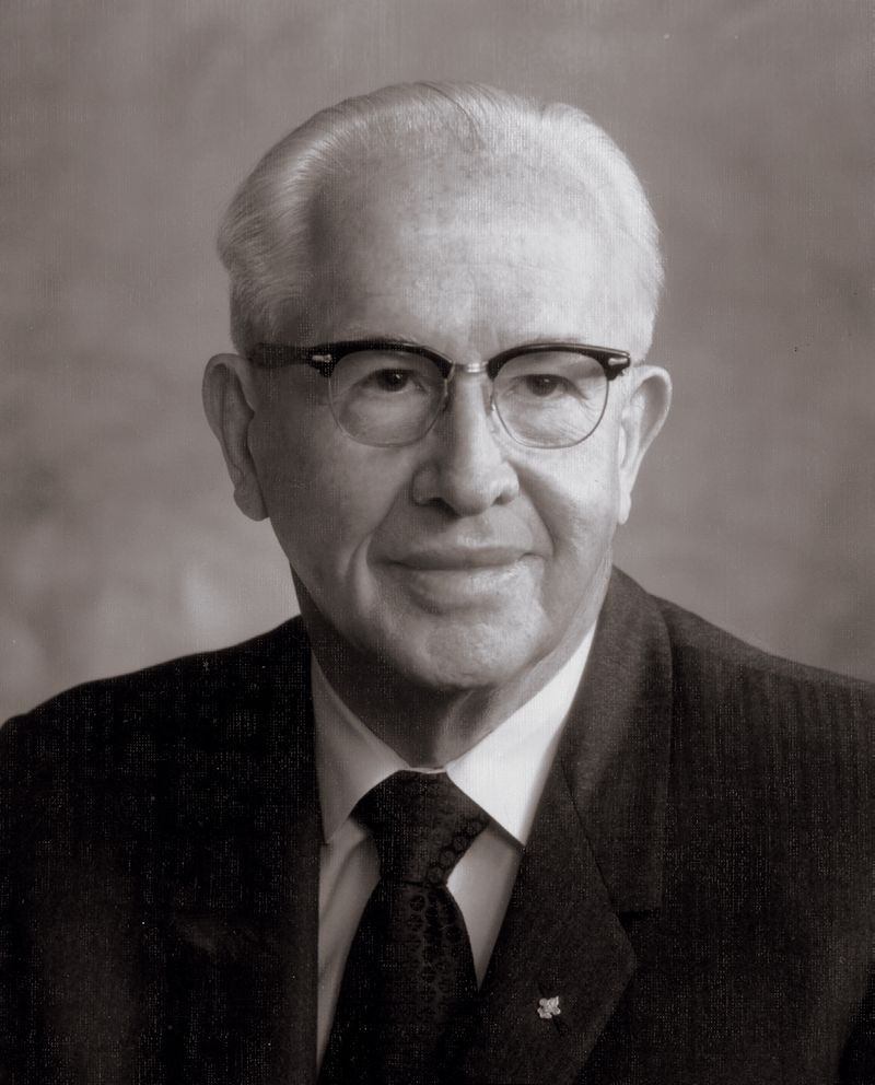 President Ezra Taft Benson around 1962. Teachings of Presidents of the Church: Ezra Taft Benson (2014), iv
