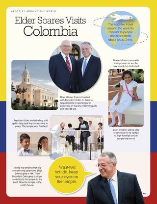 Elder Soares Visits Colombia