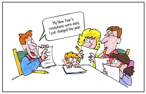 family writing resolutions