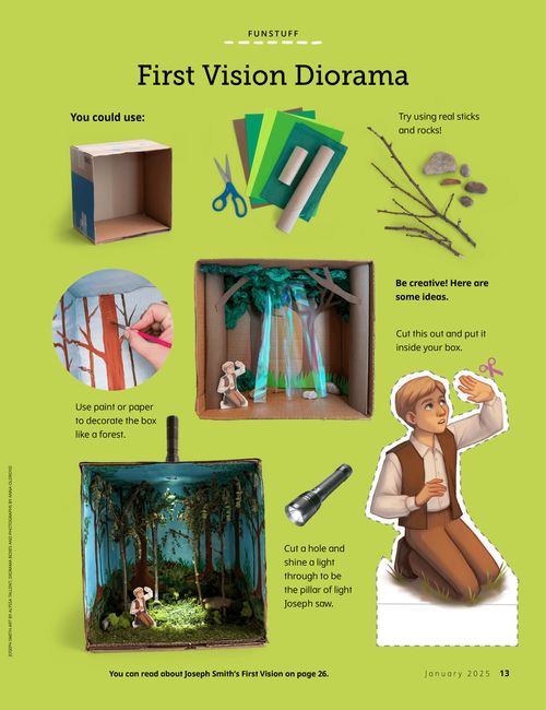 PDF with images of diorama craft