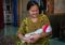 At a birthing center in Indonesia, women are being trained and prepared for birth and caring for their babies. 
Mother's hold their newborn babies.