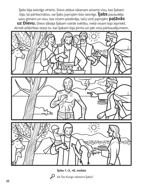 Job coloring page