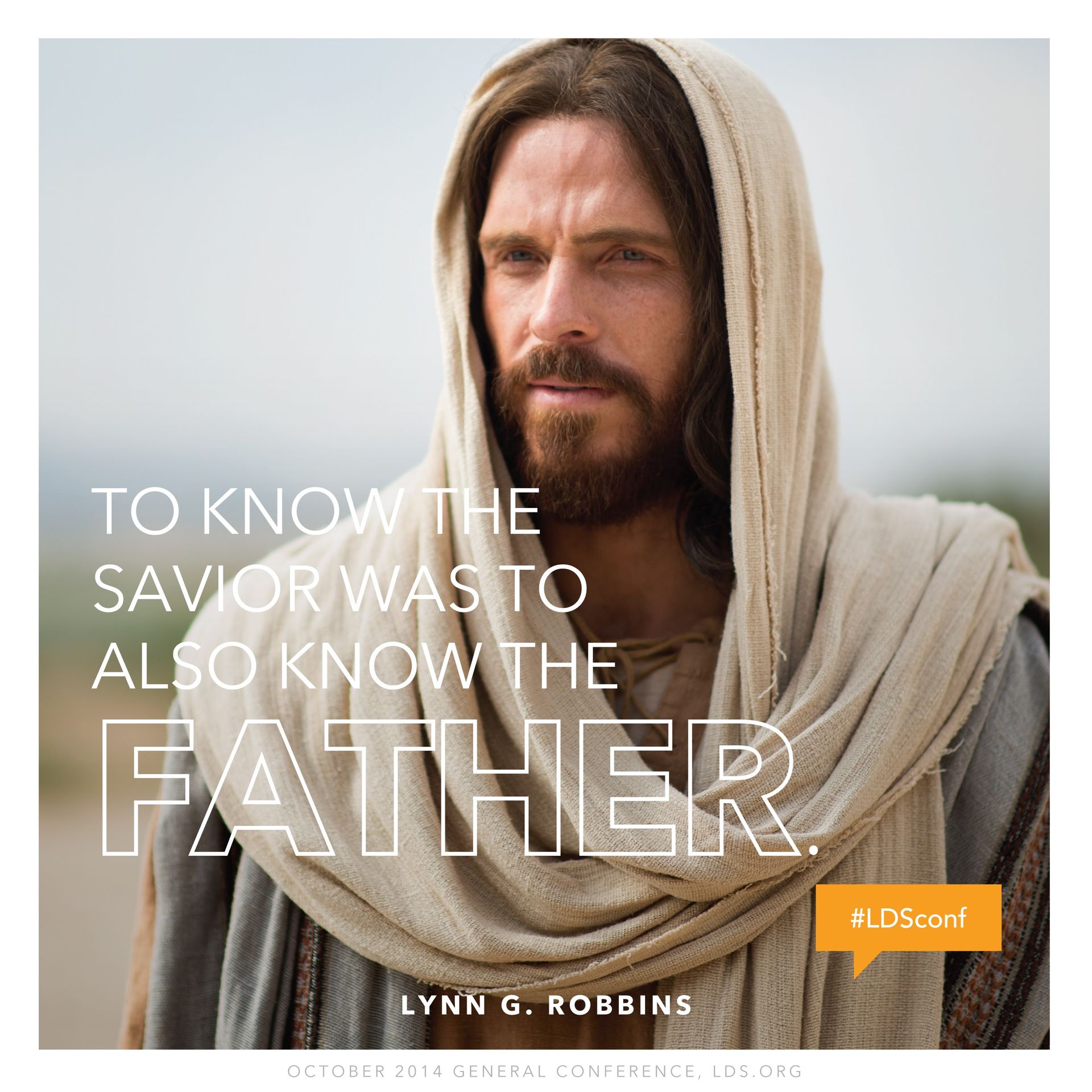 “To know the Savior was to also know the Father.”—Elder Lynn G. Robbins, “Which Way Do You Face?” © undefined ipCode 1.