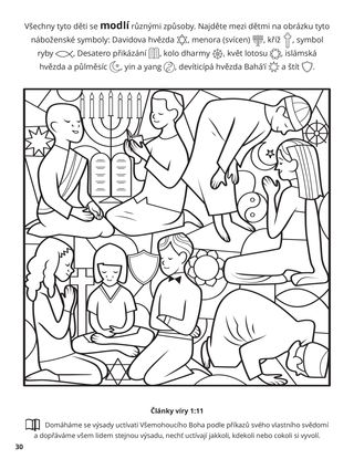 Eleventh Article of Faith coloring page