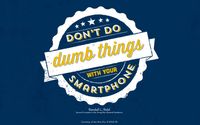 dumb things wallpaper