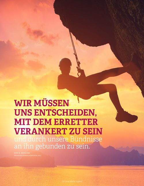 data-Poster mit einem Bergsteiger