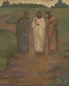Chúa Giê Su đang trò chuyện với các môn đồ