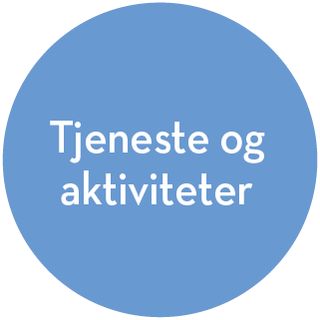 tjeneste og aktiviteter-ikon