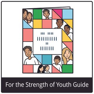 For the Strength of Youth Guide gospel symbol