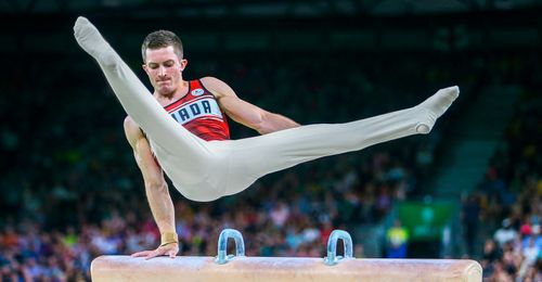 male gymnast