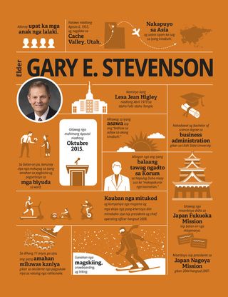 infographic of Elder Stevenson