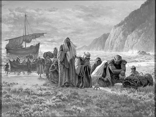 Lehi’s family arrive in the New World