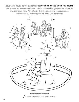 Baptisms for the Dead coloring page