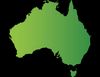 mapa da Austrália