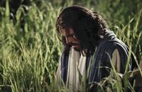 the Savior praying in Gethsemane