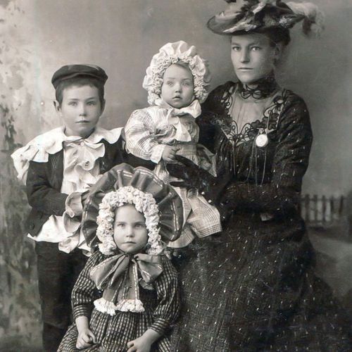 old photograph of ancestors