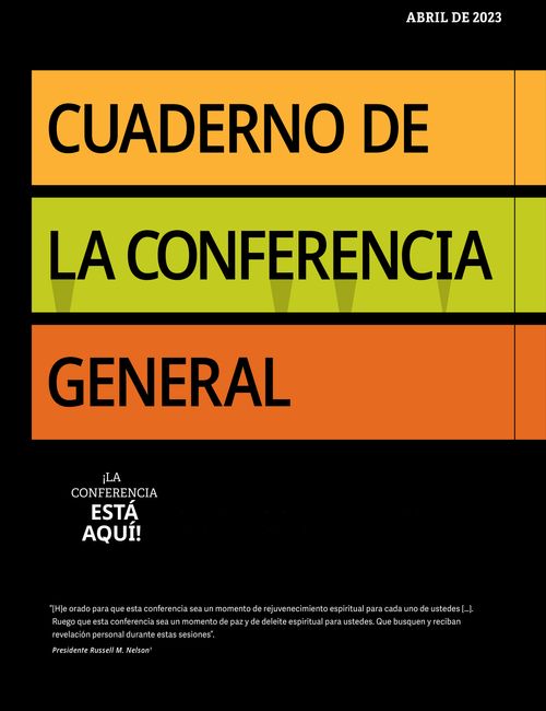 Cuaderno de la conferencia general