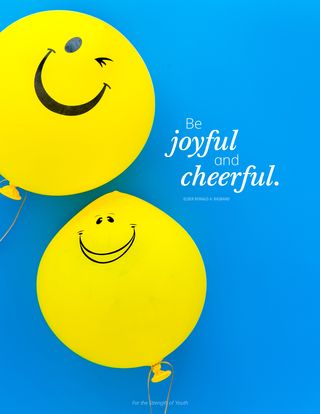 balloons with smiley faces