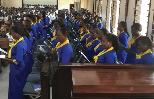 Choir in Takoradi, Ghana