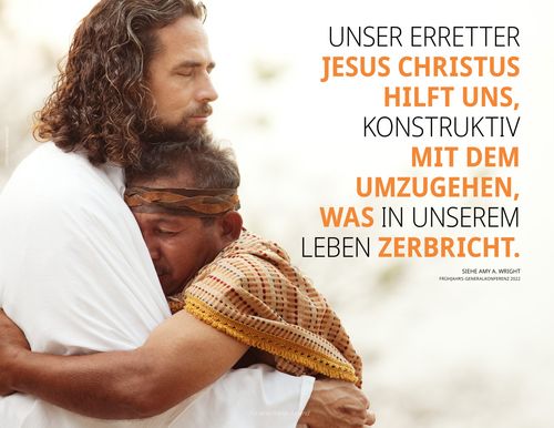 data-Poster: Jesus Christus umarmt einen Mann