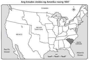 mapa, Estados Unidos