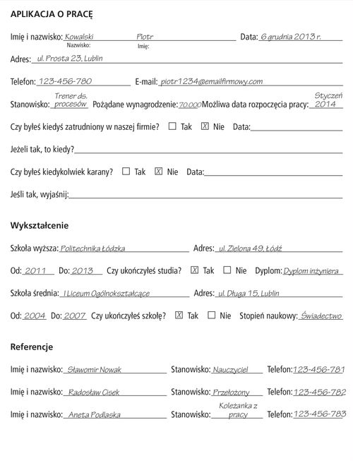 application example page 1