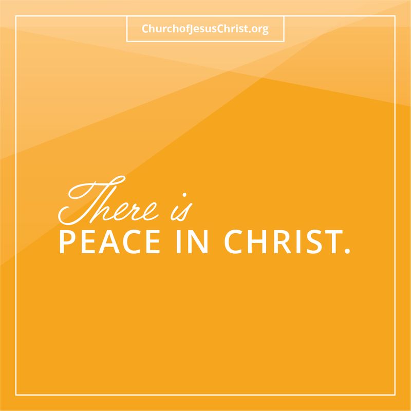 "There Is Peace In Christ." © undefined ipCode 1.