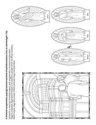 tevékenységi oldal: a Kirtland templomban visszaállításra kerültek a papsági kulcsok