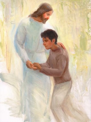 Meeting the Savior [Conocer al Salvador], por Jen Tolman