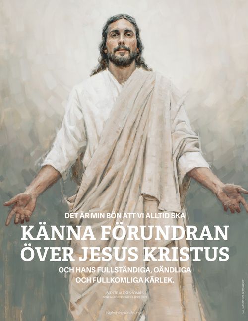 affisch med Jesus Kristus