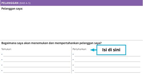 Contoh: Bagaimana saya akan mempertahankan pelanggan saya?