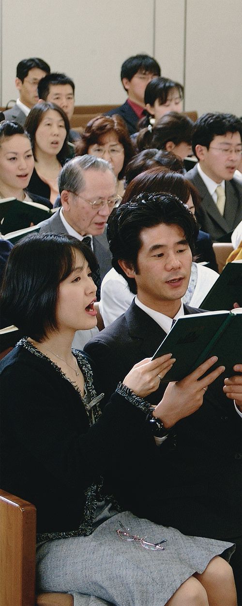 singing in church