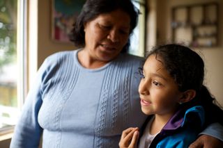 woman and young girl