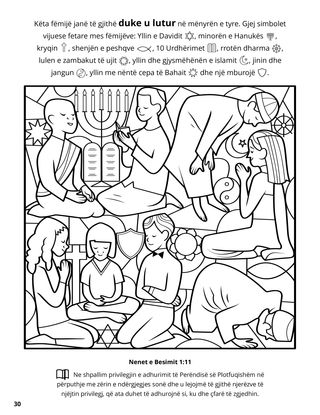 Eleventh Article of Faith coloring page