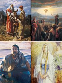 pictures depicting Old Testament accounts