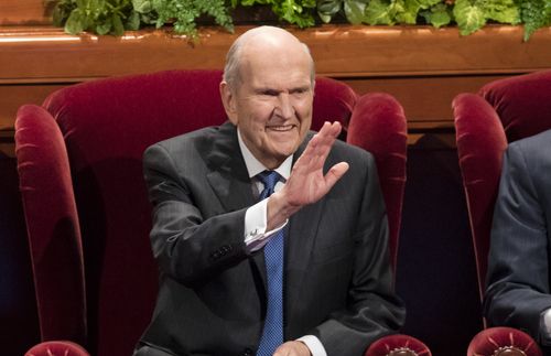 President Russell M. Nelson at general conference